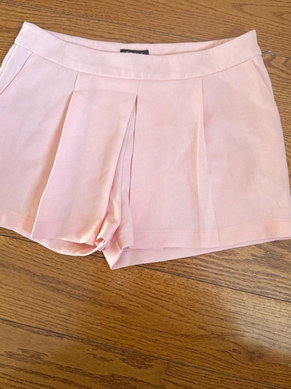 UK2LA Light Pink Pleated Front Skort Shorts